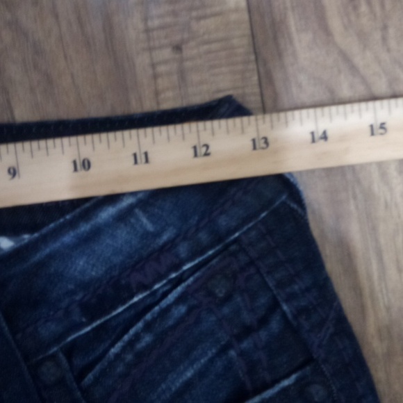 Rock Revival Women's 26 Stephanie Bootcut Embellished Purple Accents NWOT - Picture 8 of 10